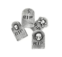 Pack de 4 Lápidas RIP