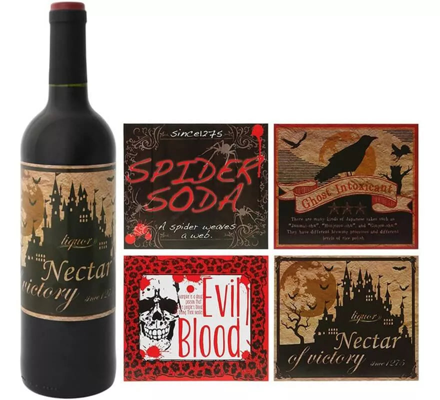 Translation missing: es.Pack de 4 Pegatinas para botellas
