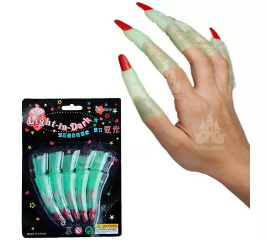Translation missing: es.Pack de 5 Fundas de Uñas de Bruja Fluorescente