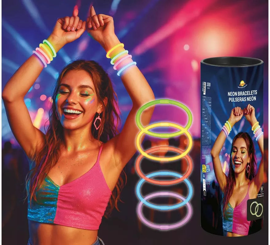 Translation missing: es.Pack de 50 Pulseras de Luz Neón