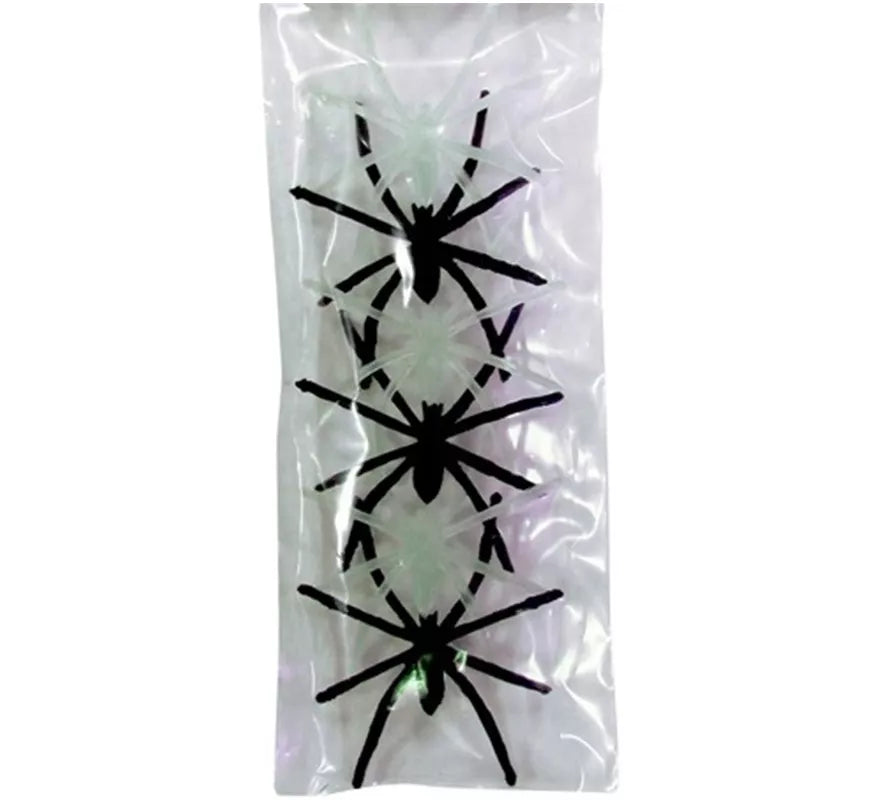 Translation missing: es.Pack de 6 Arañas negras y fluorescentes surtidas