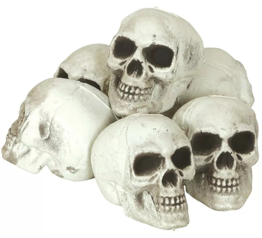 Translation missing: es.Pack de 6 Calaveras 8 cm