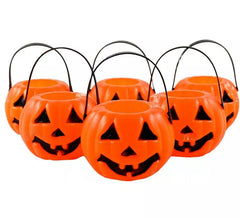 Pack de 6 Cestas de Calabazas de 10 cm