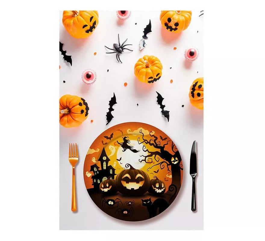 Translation missing: es.Pack de 6 Platos Calabaza de 23 cm