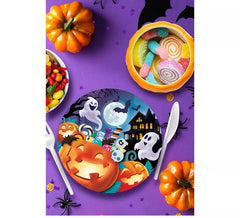 Pack de 6 Platos Calabazas de 23 cm
