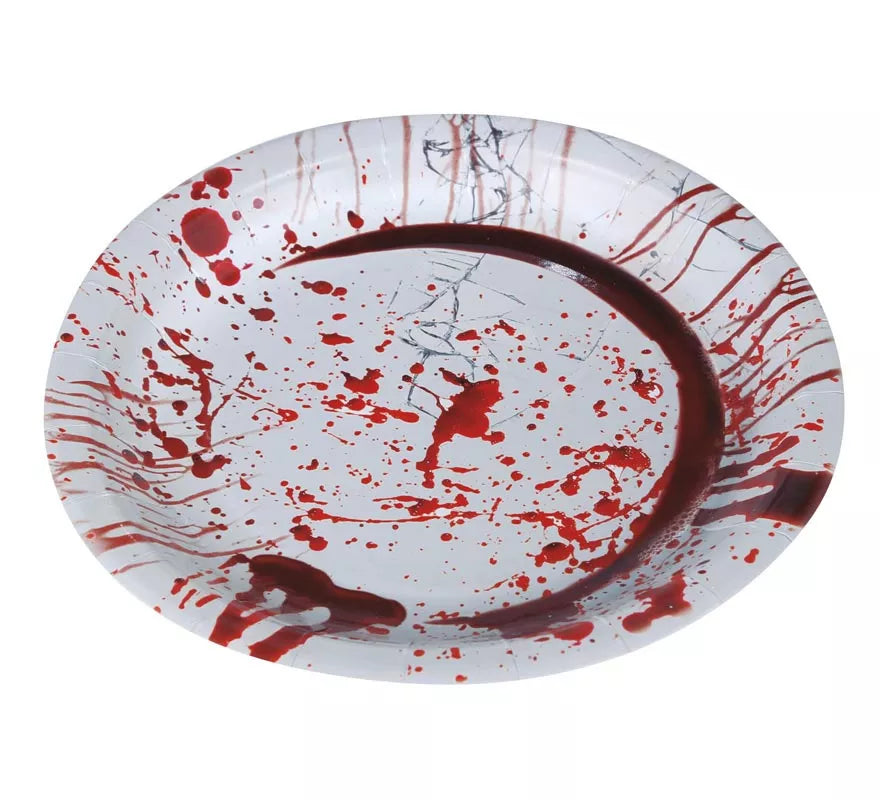 Translation missing: es.Pack de 6 Platos con Sangre 23 cm