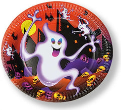 Pack de 6 Platos Fantasma 22 cm