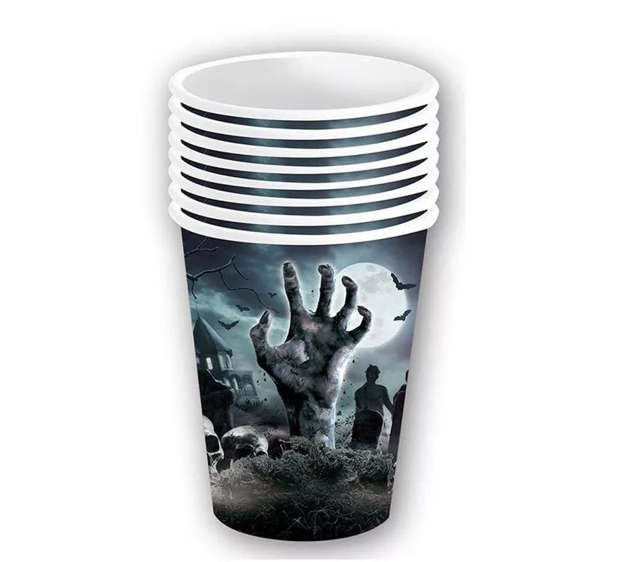 Translation missing: es.Pack de 6 Vasos Cementerio de 240 ml (9 cm)