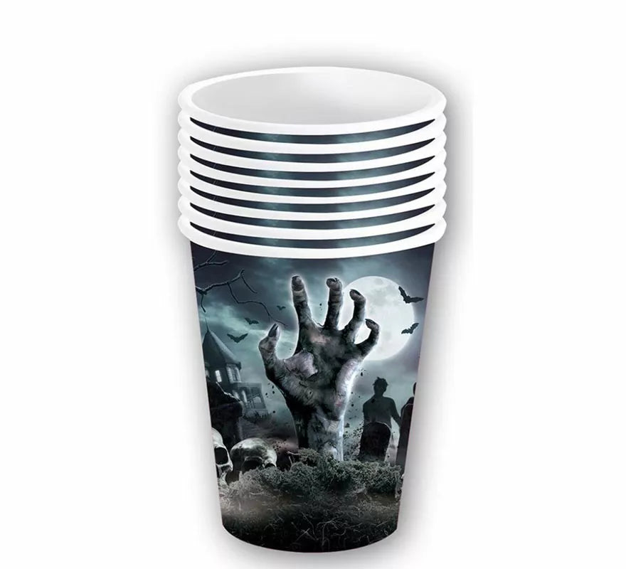 Translation missing: es.Pack de 6 Vasos Cementerio de 240 ml (9 cm)