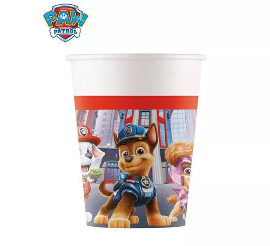 Translation missing: es.Pack de 6 Vasos de papel de La Patrulla Canina de 200 ml