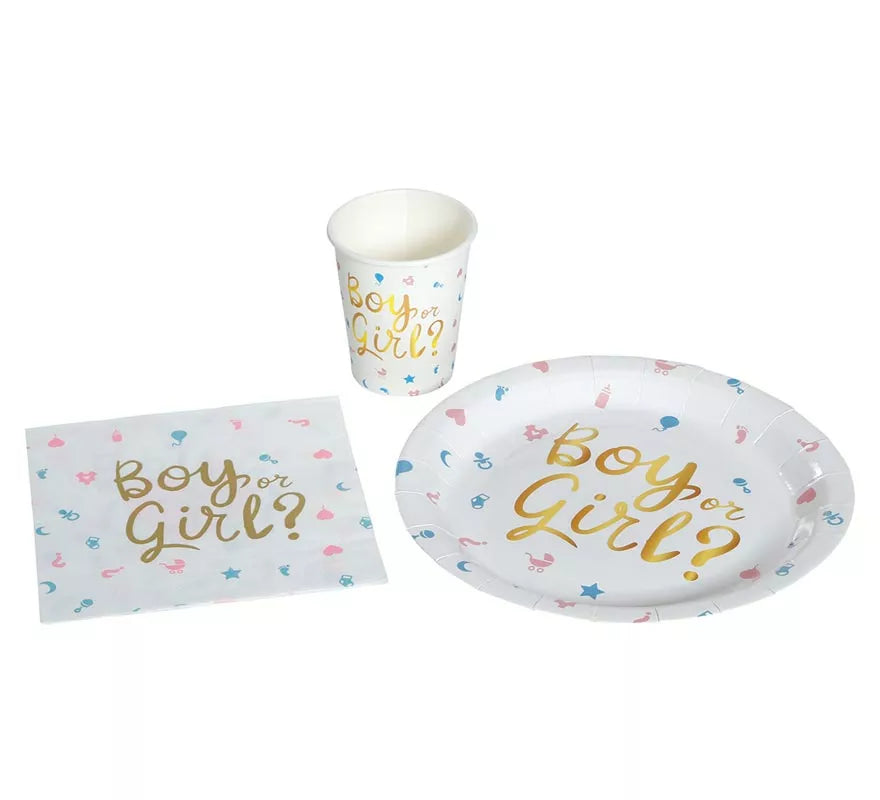Translation missing: es.Pack de 6 Vasos It's a Boy or it's a Girl