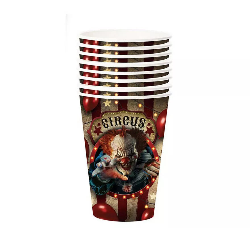 Translation missing: es.Pack de 6 Vasos Payaso de 355 ml (11 cm)