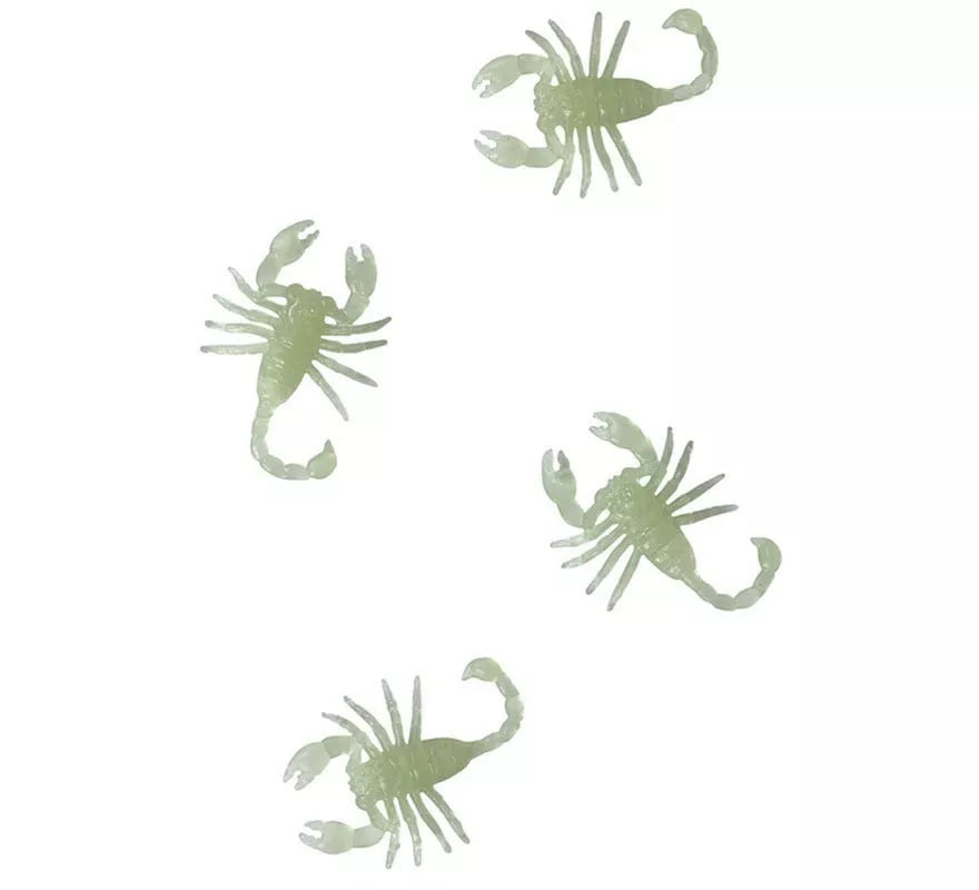 Translation missing: es.Pack de 8 Escorpiones Glow in the Dark de 6 cm