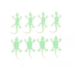 Pack de 8 Lagartos Luminiscentes decorativos