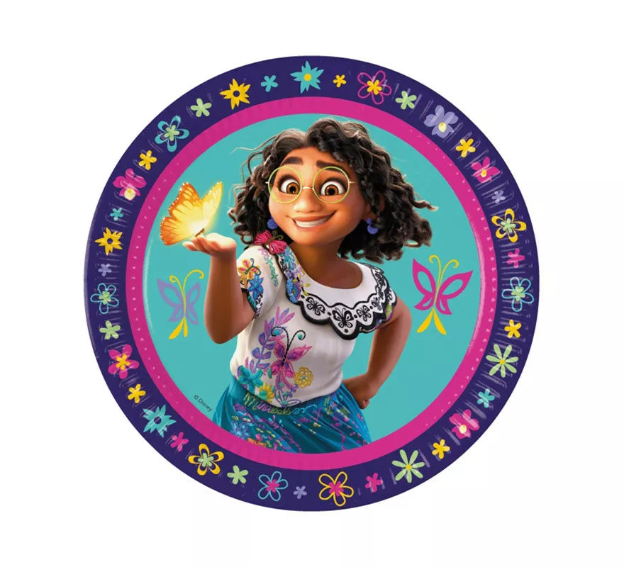 Translation missing: es.Pack de 8 Platos de Encanto Disney de Cartón de 23 cm