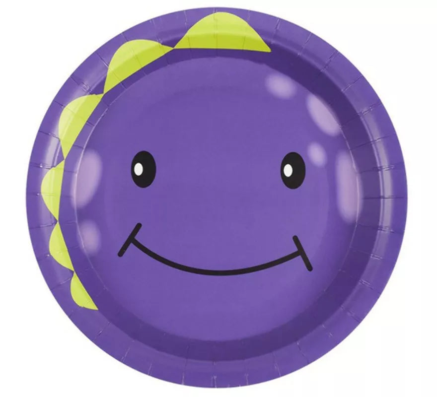 Translation missing: es.Pack de 8 Platos de Monstruo Morado
