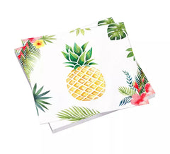 Pack de 8 Servilletas de Hawái de 33x33 cm