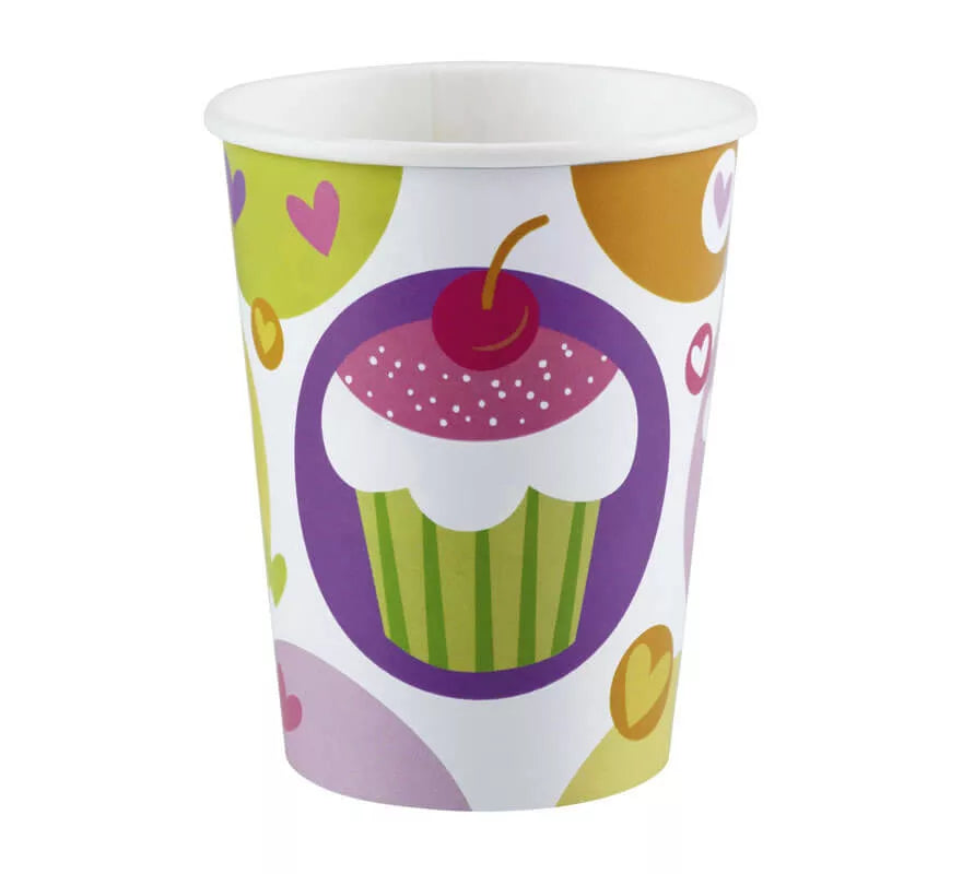 Translation missing: es.Pack de 8 Vasos de 266 ml. de Cupcake