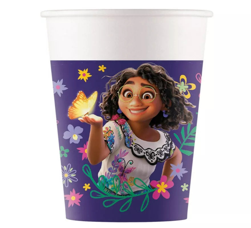 Translation missing: es.Pack de 8 Vasos de Encanto Disney de Cartón de 200 ml