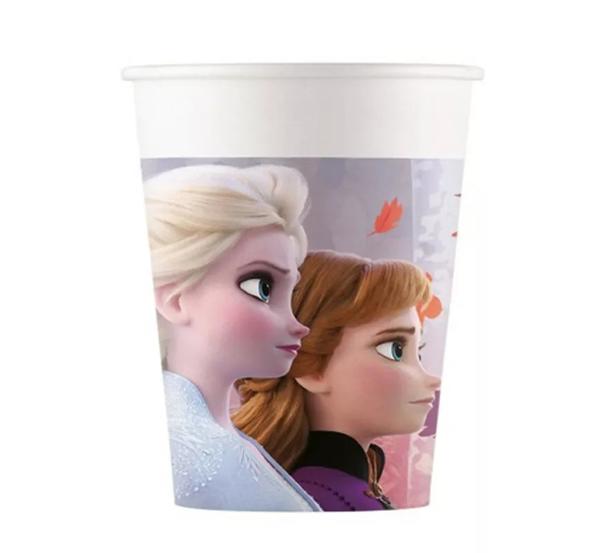 Translation missing: es.Pack de 8 Vasos de Frozen 2 de Cartón de 200 ml