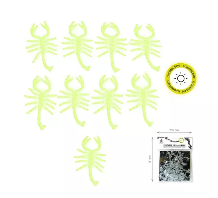 Translation missing: es.Pack de 9 Escorpiones fluorescentes