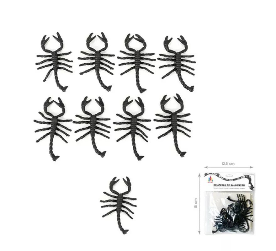Translation missing: es.Pack de 9 Escorpiones negros