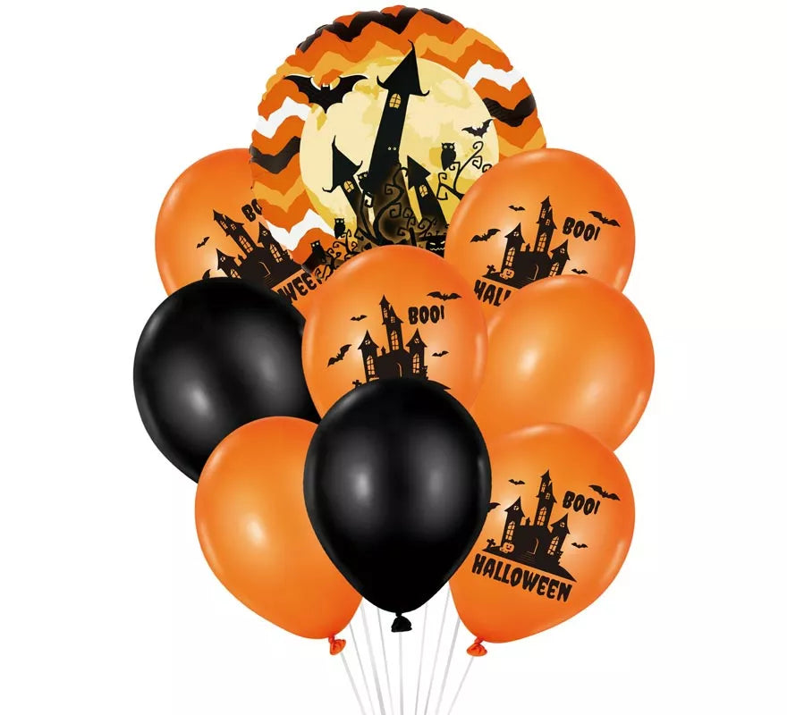 Translation missing: es.Pack de 9 Globos Halloween Surtidos