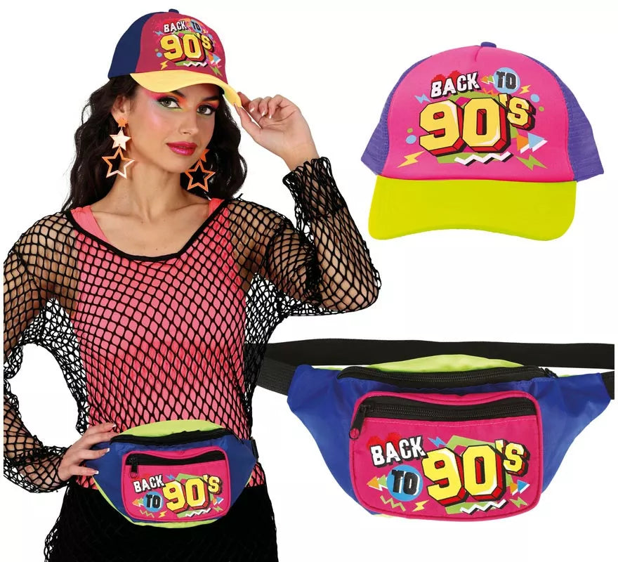 Translation missing: es.Pack de Gorra y Riñonera de los Años 90