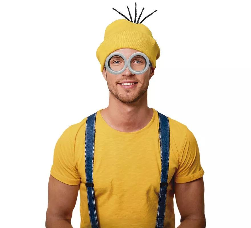 Pack de Gorro y Gafas de Ayudante de Villano para adultos