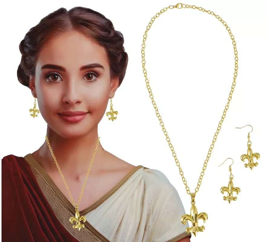 Translation missing: es.Pack de Joyas Romanas: Collar y Pendientes