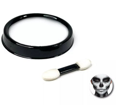 Pack de Maquillaje al agua blanco con brocha
