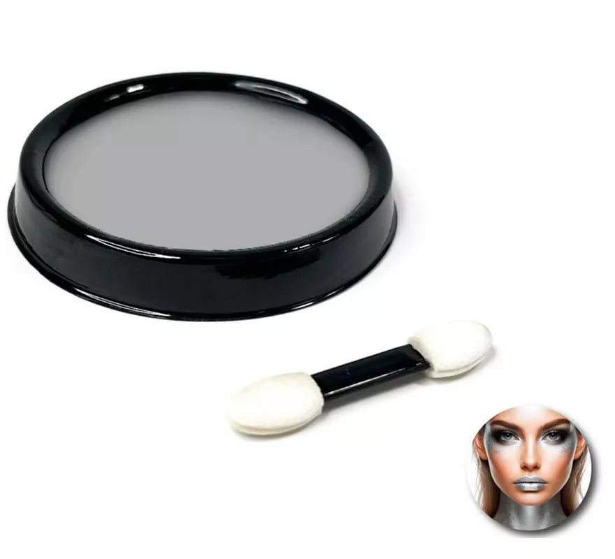Translation missing: es.Pack de Maquillaje al agua plateado con brocha