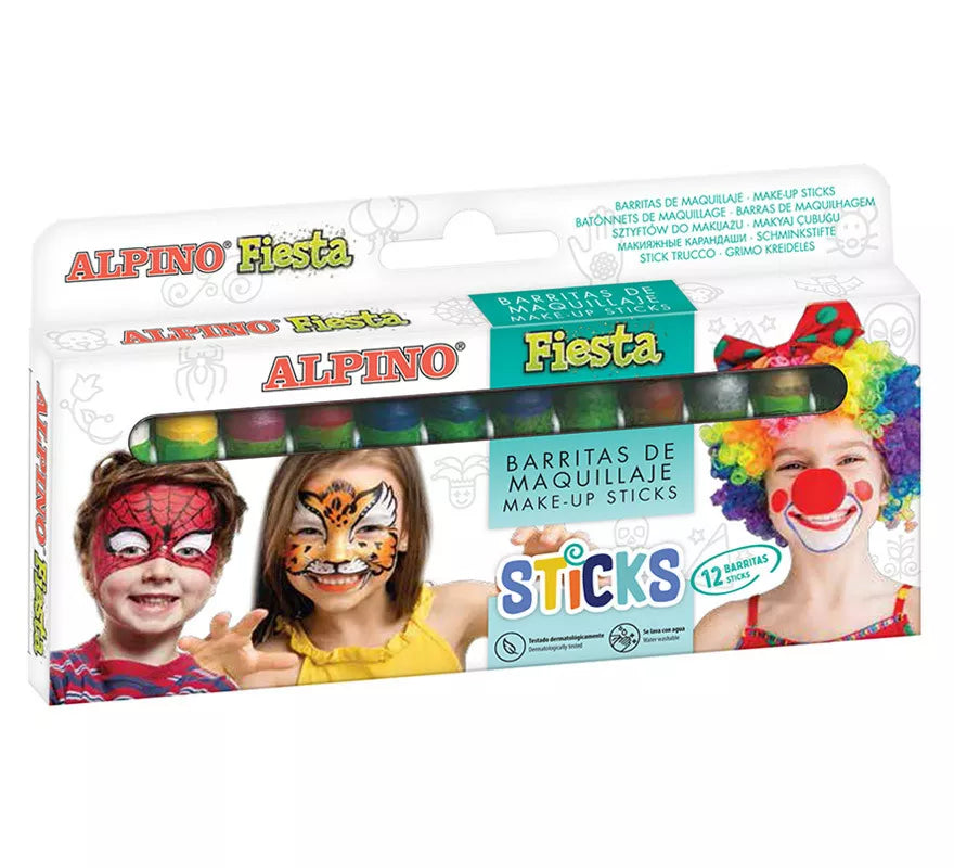Translation missing: es.Pack de Maquillaje Mega Fiesta en colores surtidos de 12 unidades de 5 grs