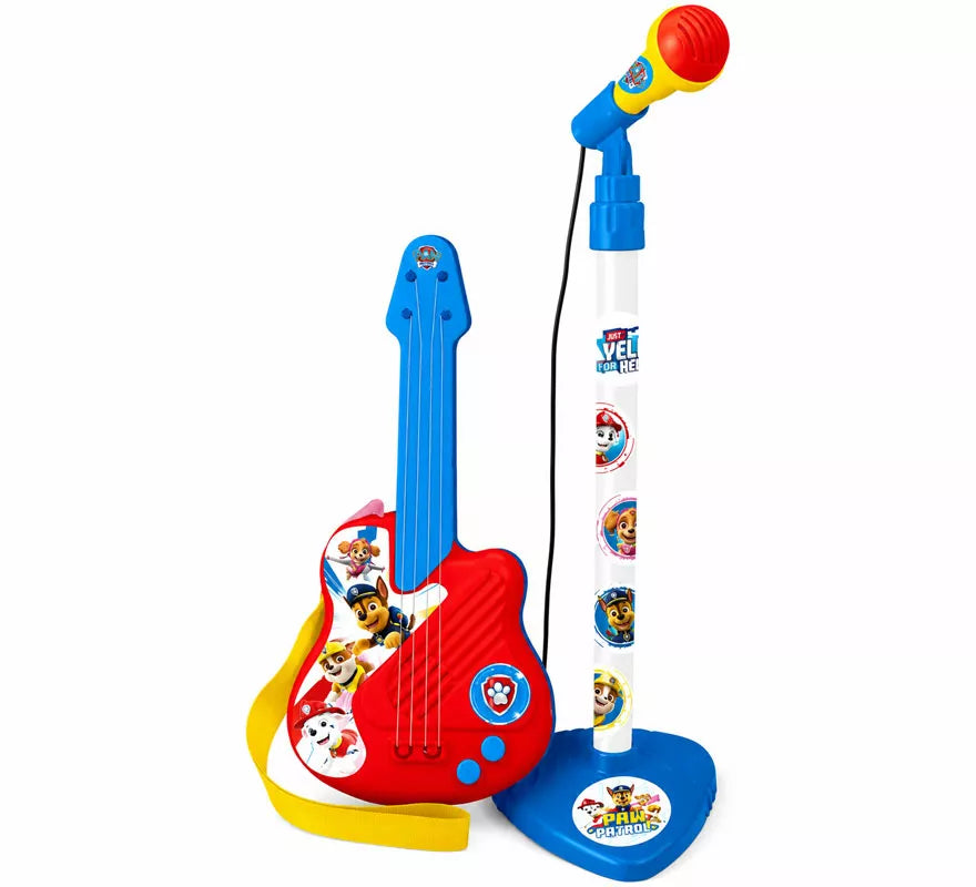 Translation missing: es.Pack de Micrófono y Guitarra Paw Patrol