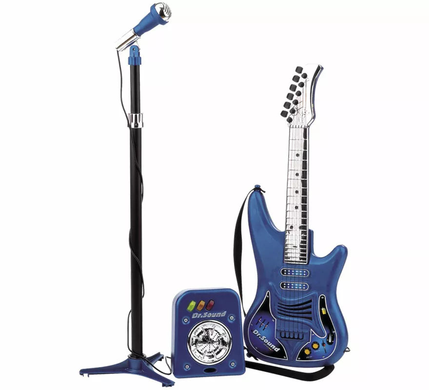 Translation missing: es.Pack Guitarra, Micrófono y Bafle para niño