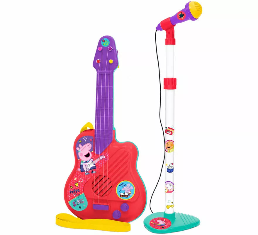 Translation missing: es.Pack Micrófono y Guitarra Peppa Pig