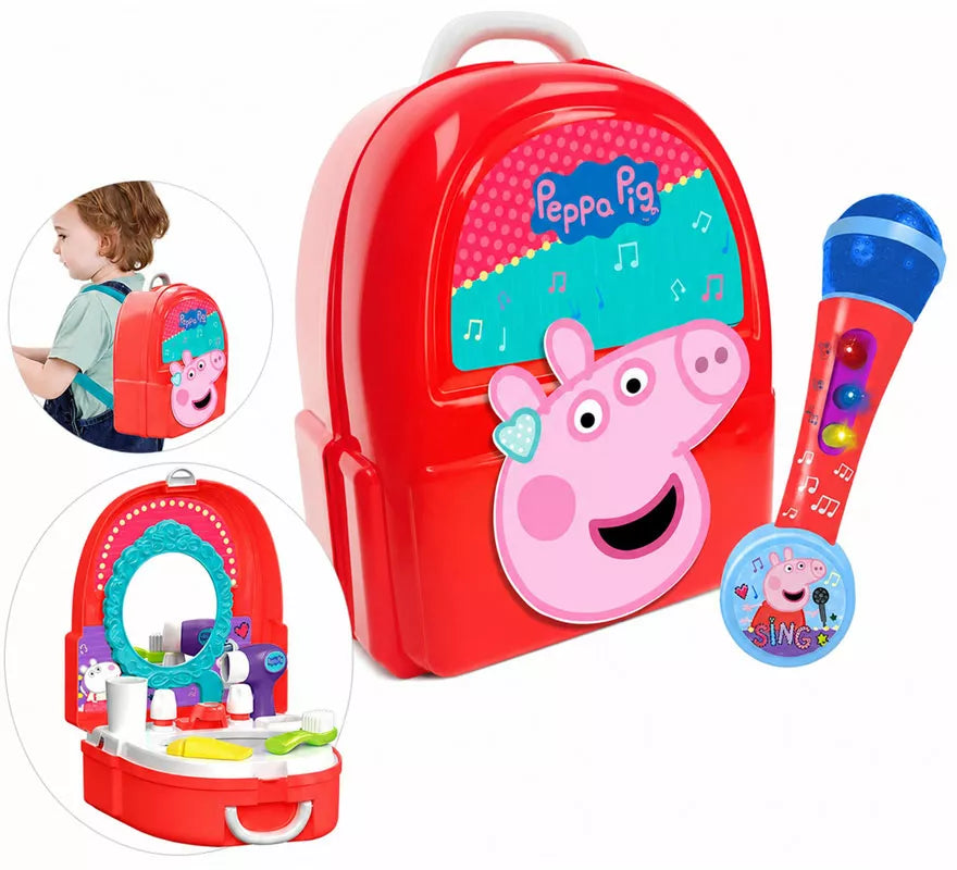 Translation missing: es.Pack Micrófono y Mochila Camerino Peppa Pig