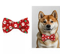 Pajarita Estampada de Papá Noel para perro