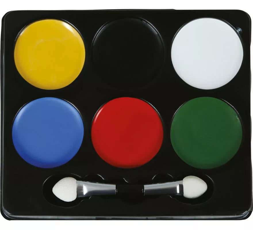 Translation missing: es.Paleta de 6 Colores con brochas