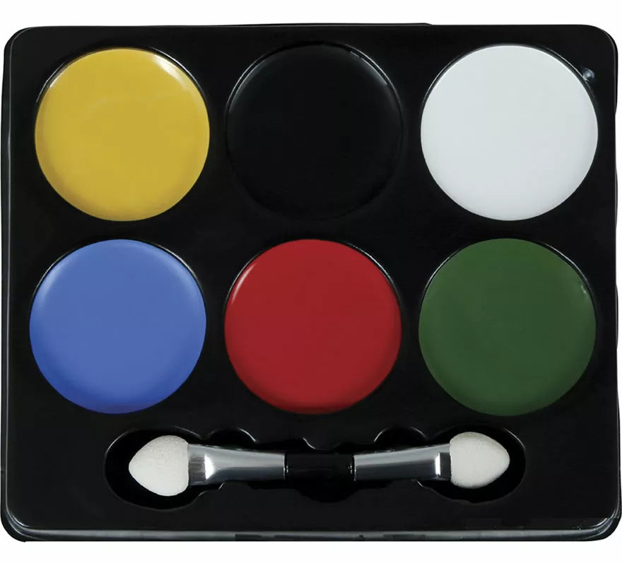 Translation missing: es.Paleta de 6 Colores con brochas
