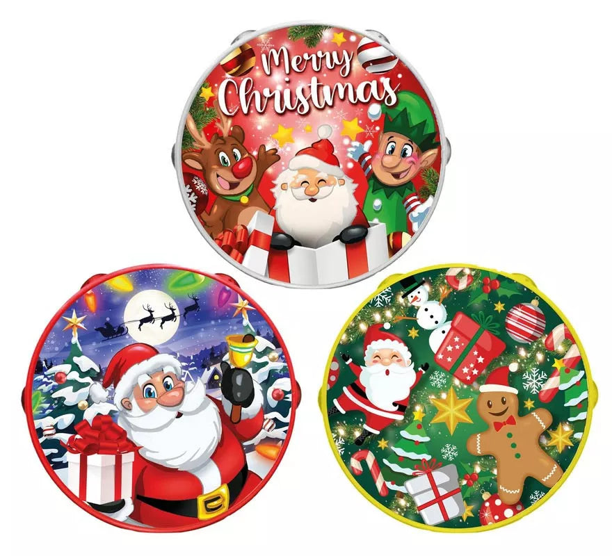 Translation missing: es.Pandereta de plástico de 13 cm decorada en varios modelos