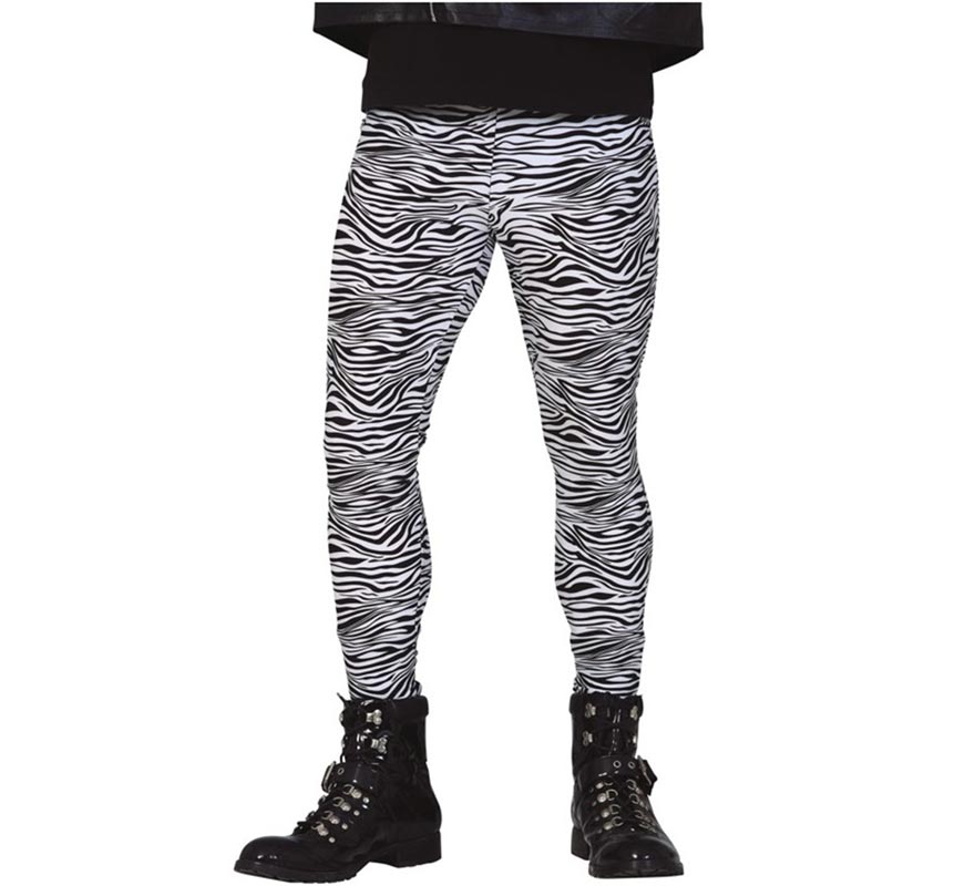 Translation missing: es.Pantalón Rock con Estampado de Cebra