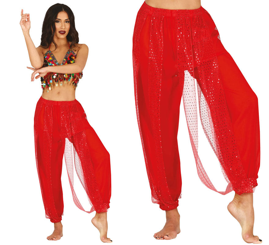 Translation missing: es.Pantalones Danza del Vientre Rojo