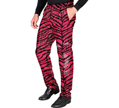 Pantalones Fiesta animal print fucsia para hombre