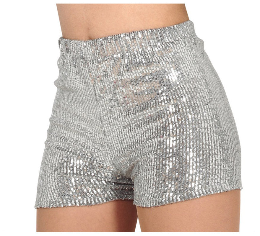 Translation missing: es.Pantalones Shorts de Lentejuelas en varios colores para mujer