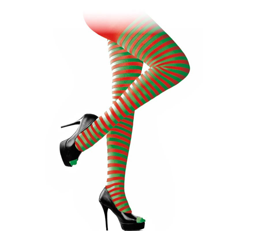 Translation missing: es.Panty a Rayas Rojo Adulto en varios colores