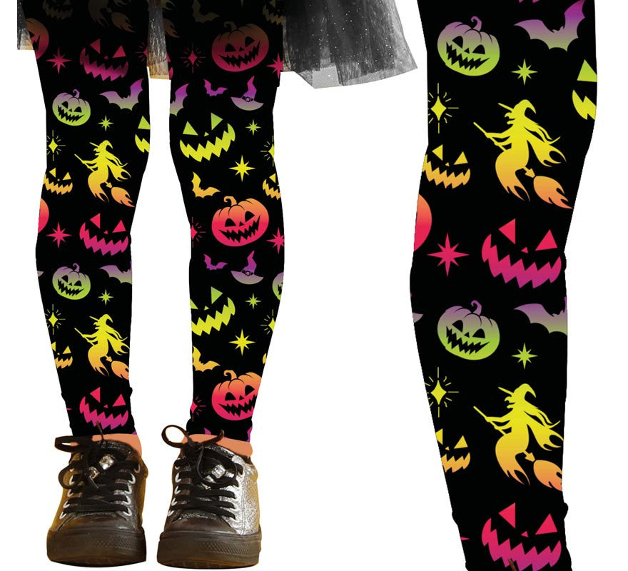 Translation missing: es.Pantys de Halloween multicolor Infantiles