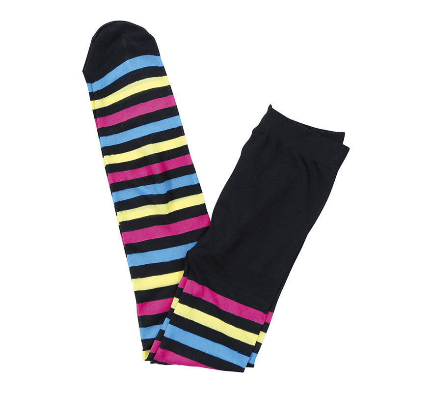 Pantys de Rayas Multicolores Infantiles