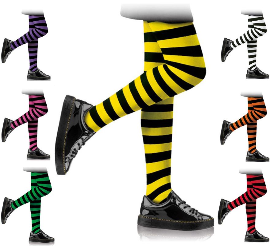 Translation missing: es.Pantys Infantiles Rayas Negras en varios colores