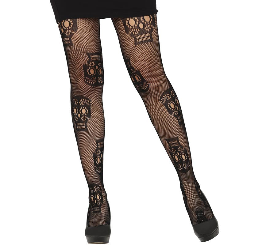 Translation missing: es.Pantys Rejilla de Calaveras para mujer